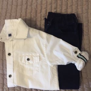 3T Jacadi Jeans and Janie and Jack top